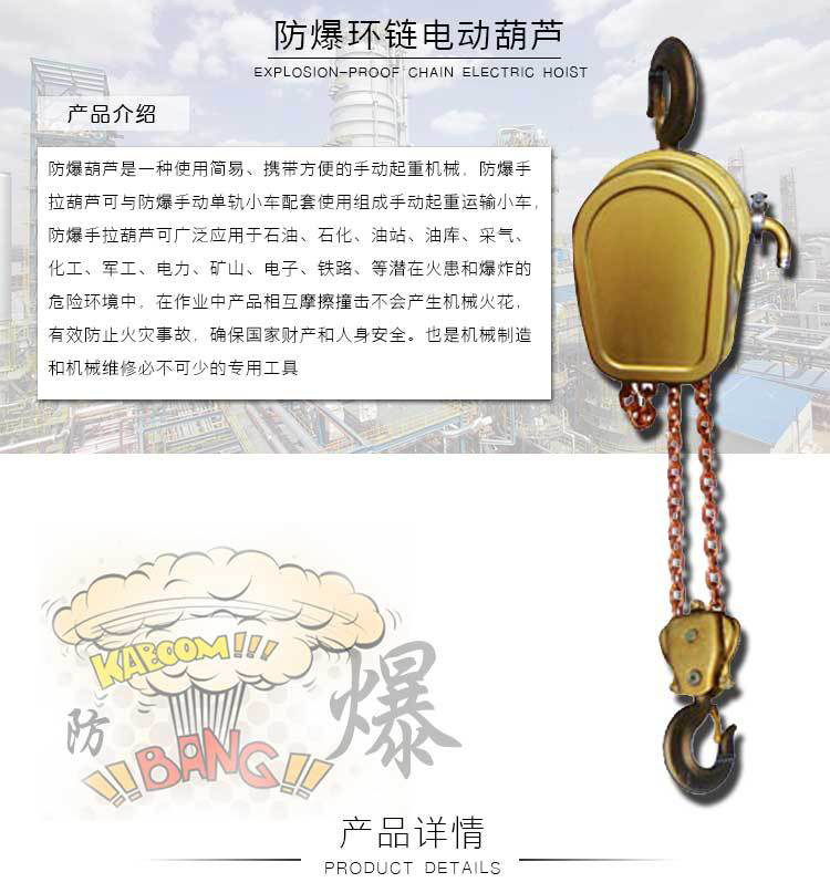 防爆電動(dòng)葫蘆